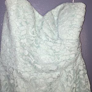 Mint lace dress💋